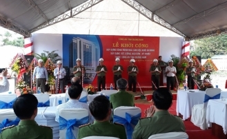 Lễ khởi công xây dựng công trình: Nhà làm việc khối an ninh, xây dựng lực lượng, hậu cần kỹ thuật thuộc công an tỉnh Quảng Nam
